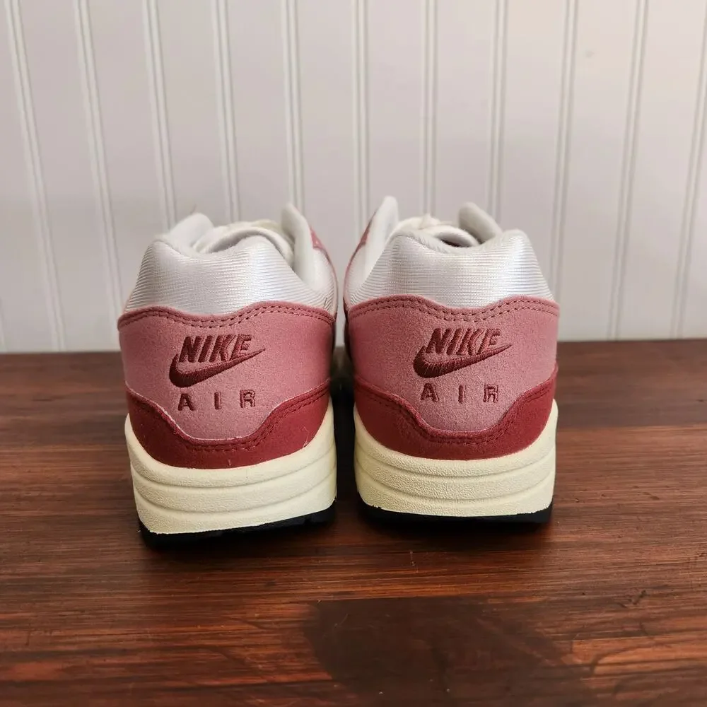 Nike Women's Size 6.5Y/8W Air Max 1 pink/White/Cream - Picture 5 of 13